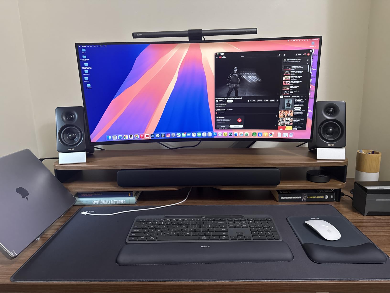 Edifier M60 Multimedia Speaker, 66W RMS Computer Speaker, Black, Bluetooth 5.3, Hi-Res Audio with LDAC, 3 Inch Mid Bass and 1 Inch Tweeter, USB-C AUX Inputs, Compact Desktop Speaker customer photo 1