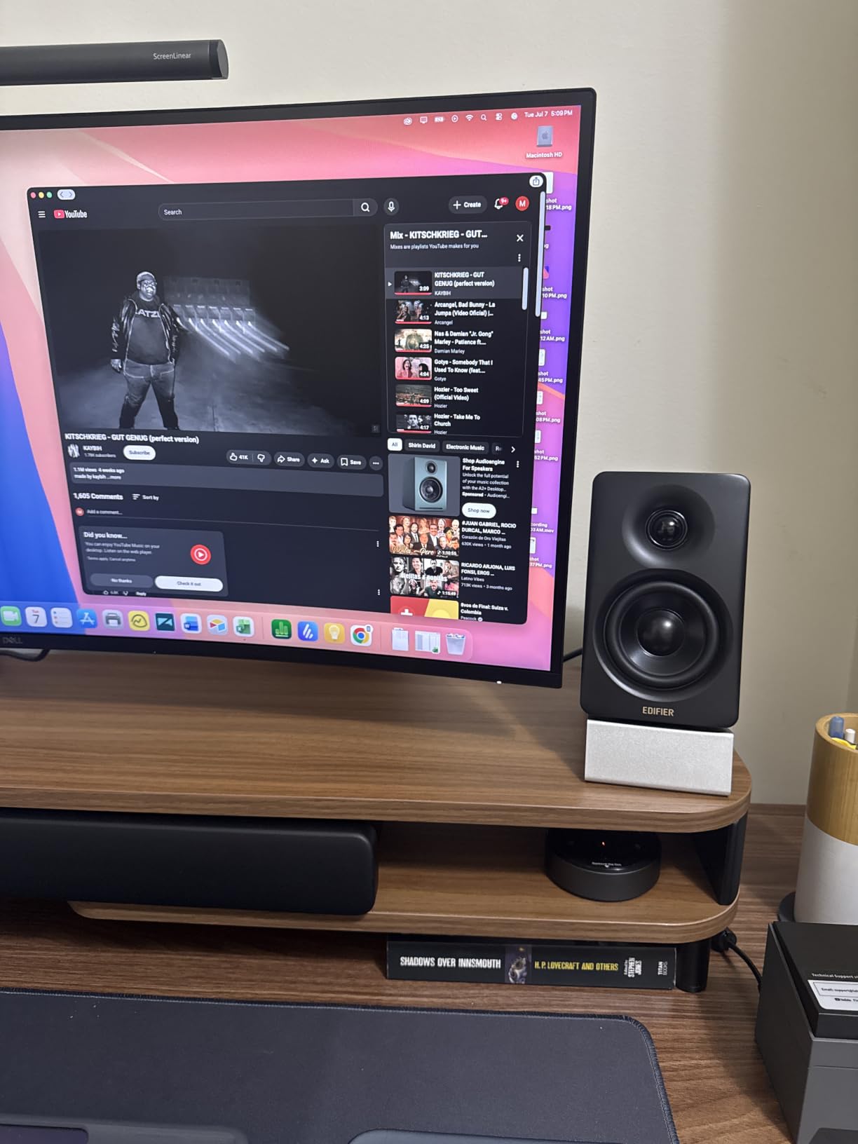 Edifier M60 Multimedia Speaker, 66W RMS Computer Speaker, Black, Bluetooth 5.3, Hi-Res Audio with LDAC, 3 Inch Mid Bass and 1 Inch Tweeter, USB-C AUX Inputs, Compact Desktop Speaker customer photo 2