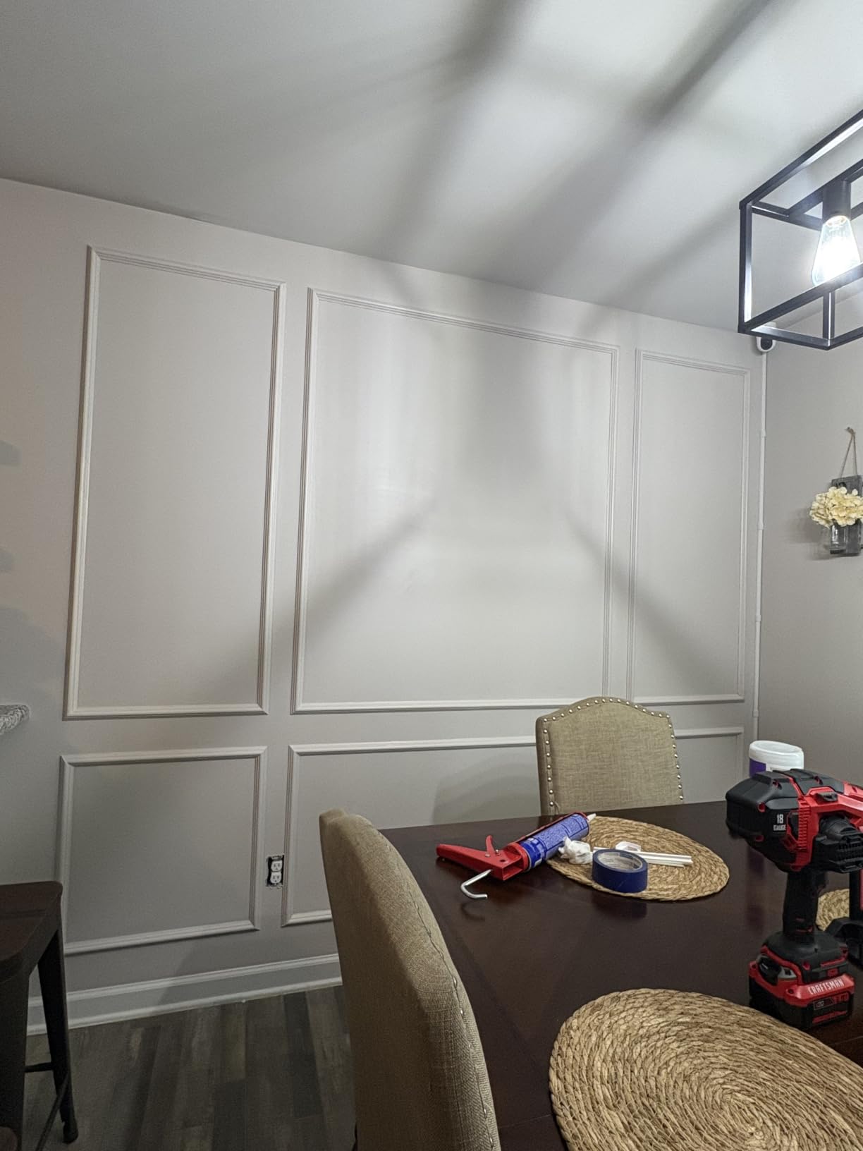 Art3d Pre-Cut Wall Molding Set, Ready-to-Assemble Panels, 3 Top 3 Bottom | Ready-to-Assemble Wainscoting Panel, High-Impact, Precision Pre-Cut, DIY-Friendly, Ideal for Indoor Wall Decor, Accent Walls customer photo 1