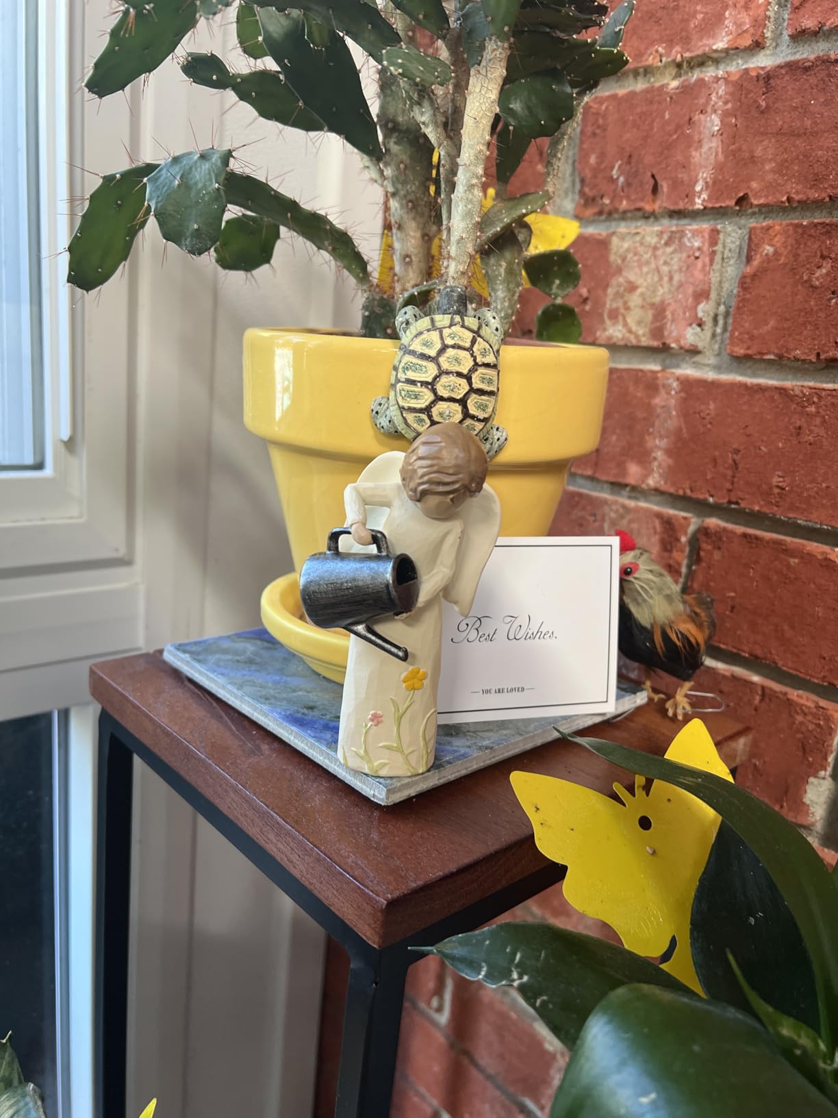 Gardening Gifts for Women, Garden Gift for Gardeners Woman | Garden Gifts for Mom, Sisters, Friends, New Home Gift Ideas, Unique Sculpted Hand-Painted Figurine customer photo 1