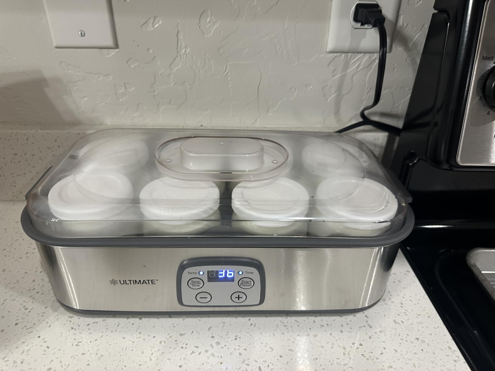 Ultimate Probiotic Yogurt Maker with Adjustable Temperature & Time Control - Make Trillions of Live Probiotics & Get Better Gut Health - ULTIMATE LIFETIME WARRANTY - Wellness Gifts for Men & Women customer photo 2