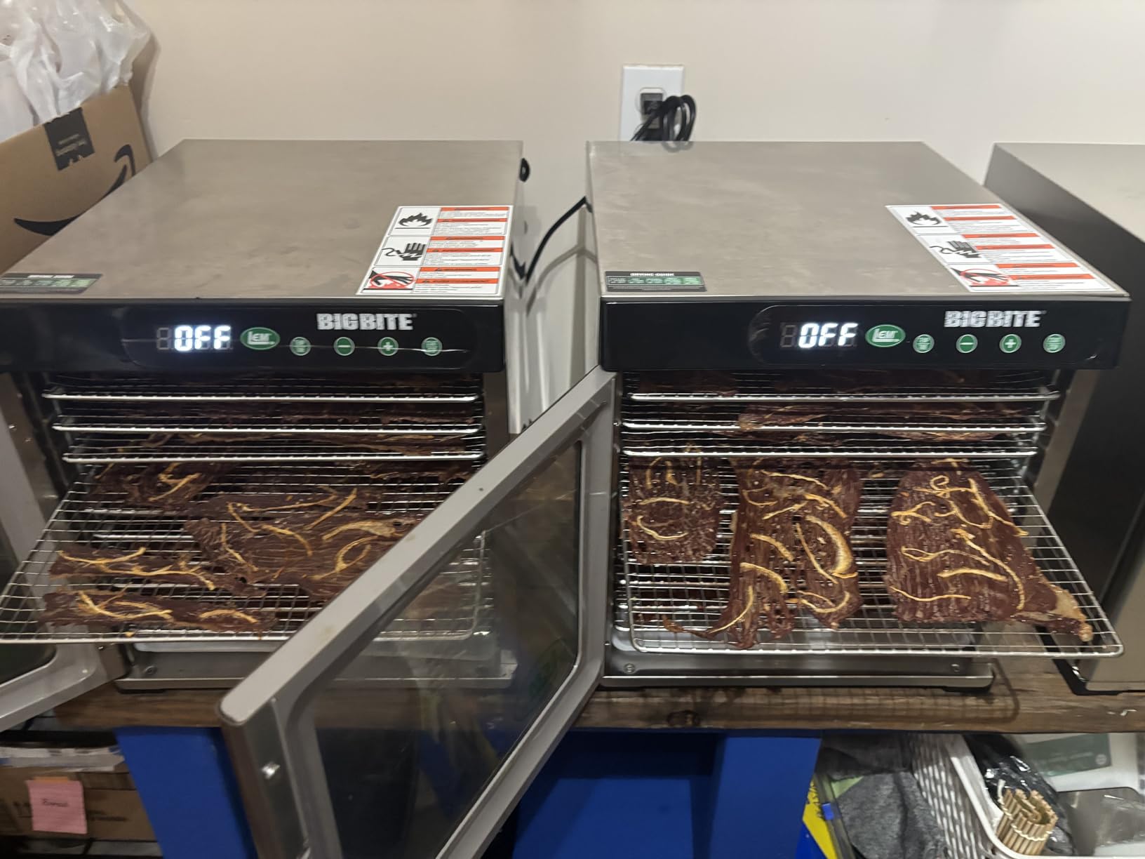 LEM Products BigBite 10-Tray Stainless Steel Dehydrator, Food Dehydrator | Dries Beef Jerky, Meat, Vegetables, and Fruits, Includes Food Dryer Machine and 10 Trays, Easy to Use, Silver Design customer photo 1