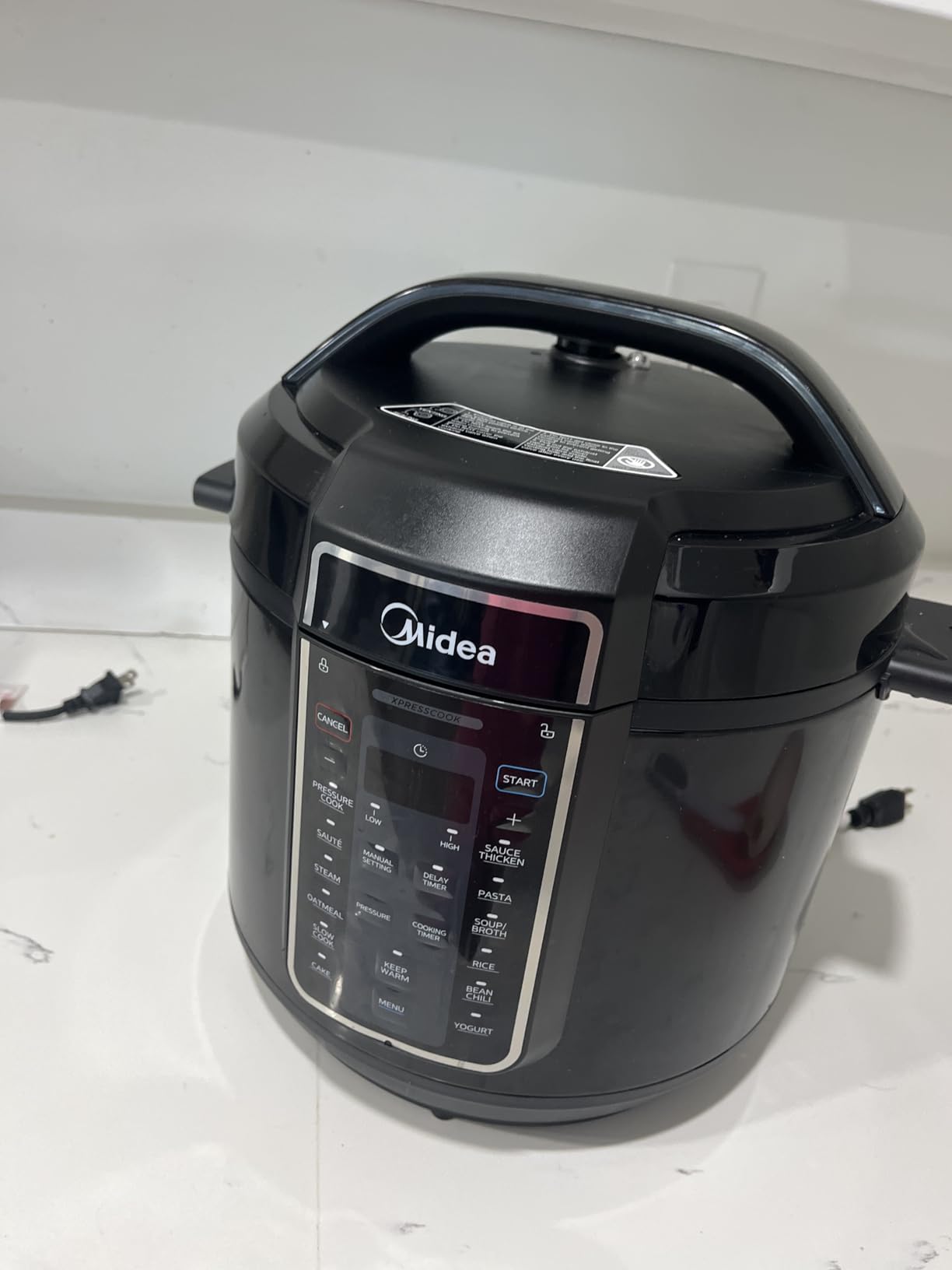 Midea 12-in-1 Electric Pressure Cooker, 8 Quarts, Stainless Steel Inner Pot customer photo 2