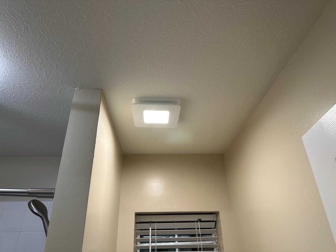Broan-NuTone Bathroom Exhaust Fan with LED light - Easy Retrofit Without Attic Access, Quiet 1.5 Sones, Effective Ventilation at 80 CFM ENERGY STAR Certified Moisture and Odor Control customer photo 1