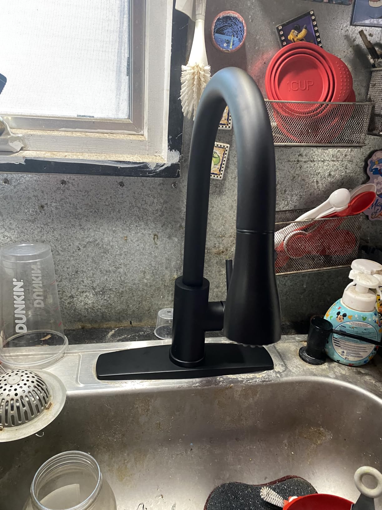 FORIOUS Touchless Kitchen Faucet with Soap Dispenser, Brushed Nickel | Smart Motion Sensor, Hands-Free Bar Sink Faucet, Pull Down Sprayer, Lead-Free Stainless Steel, Suitable for Laundry RV Camper customer photo 1