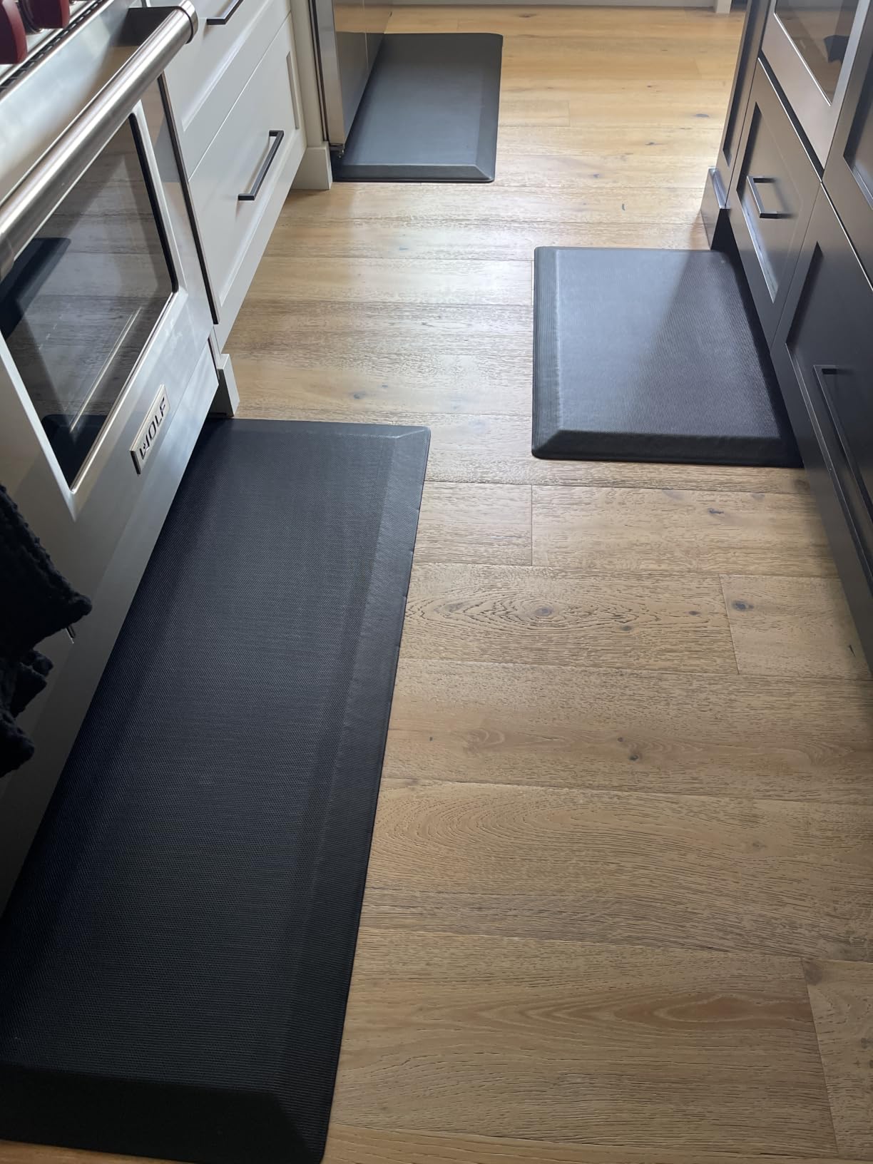 Tyrot Extra Thick Anti Fatigue Mat for Kitchen Floor, 20x32, Black | 9/10 Inch Thick, Cushioned Standing Desk Mat, Memory Foam Ergonomic, Non-Slip Comfort Waterproof Rug for Office, Sink, Garage customer photo 2