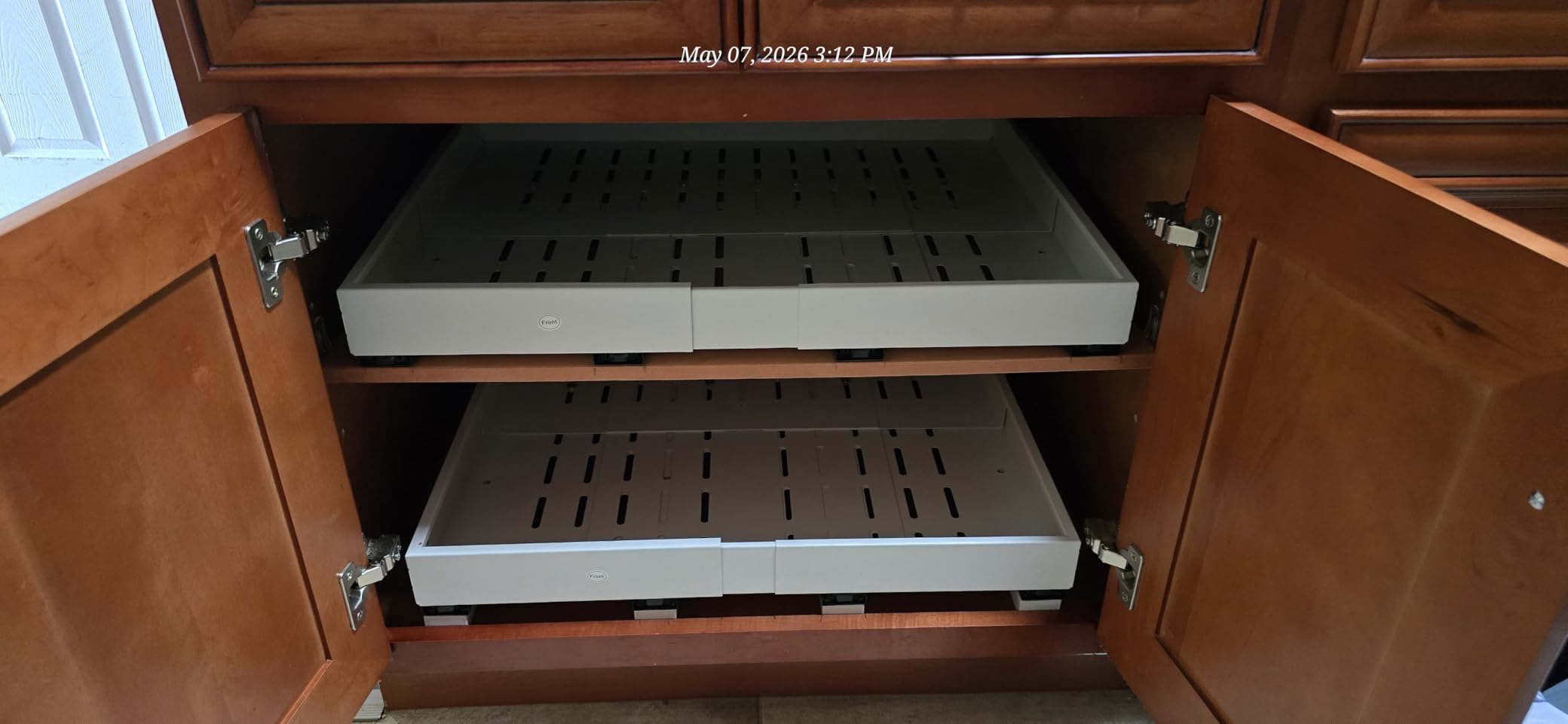 Fokyfok Pull out Cabinet Organizer,14