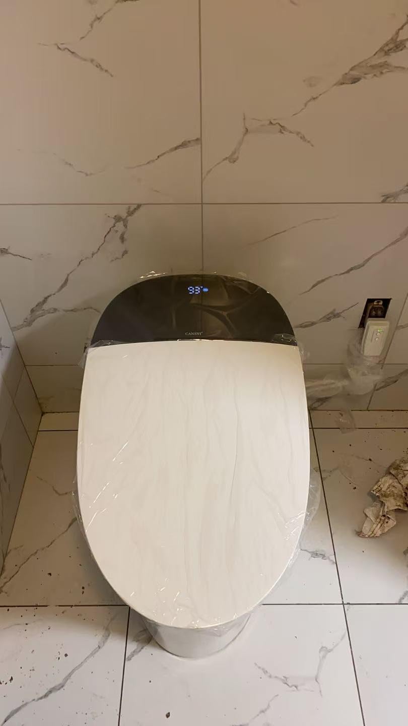 CANEST FC-001 Smart Bidet Toilet, Auto Open Close, 17