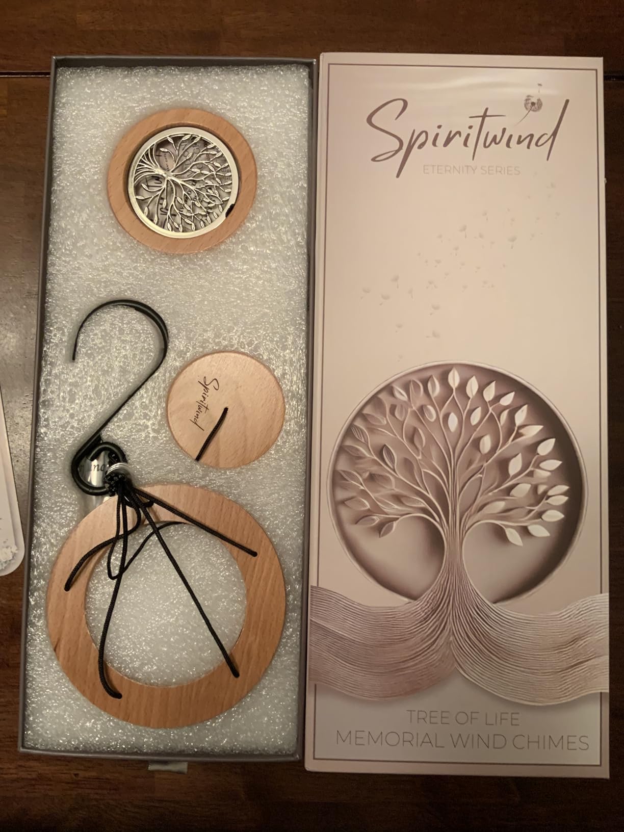 Tree of Life Memorial Wind Chimes for Loss of Loved One (32