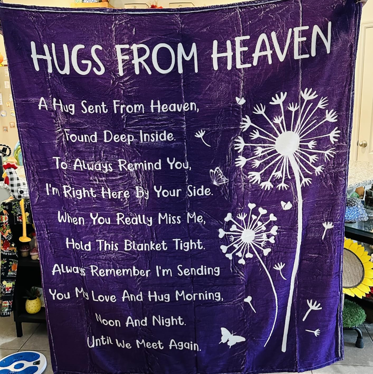 Memorial Gifts, Sympathy Gifts for Loss of Loved One Blanket 60