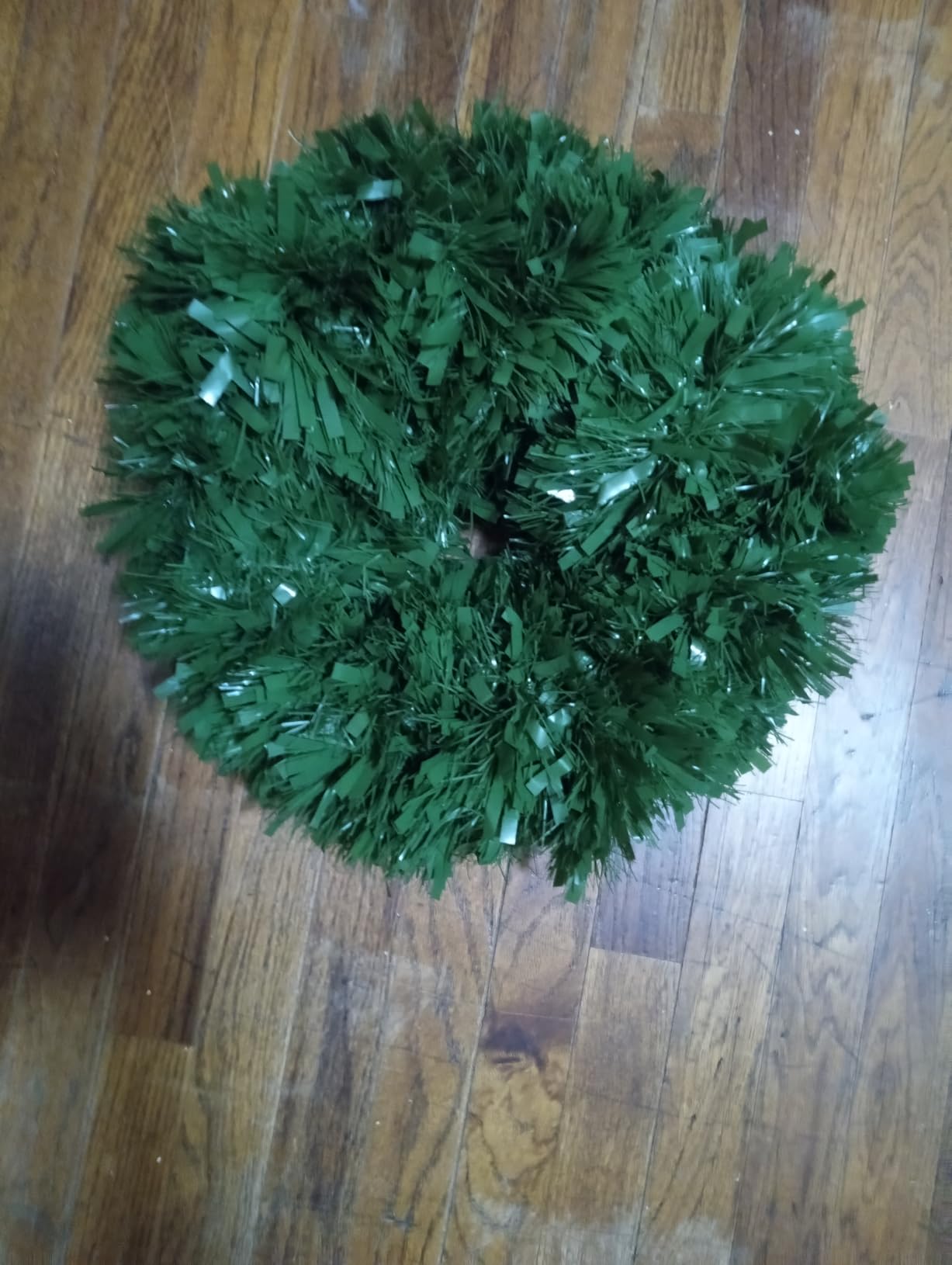 St Patricks Day Garland Decor, 50Ft Glitter Tinsel Irish Shamrock Garland Decorations for Tree Mantle Bedroom Office Classroom Party Indoor Outdoor Holiday Home Green Gold customer photo 1