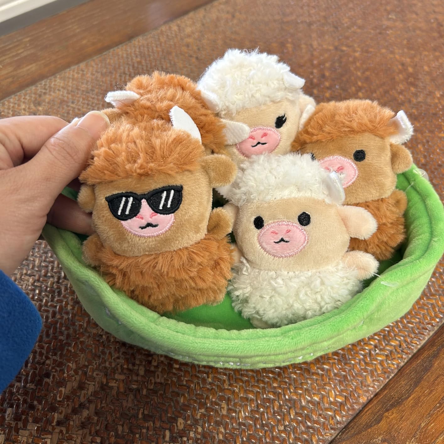 Emotional Support Highland Cows, Cuddly Stuffed Animals by Relatable customer photo 2