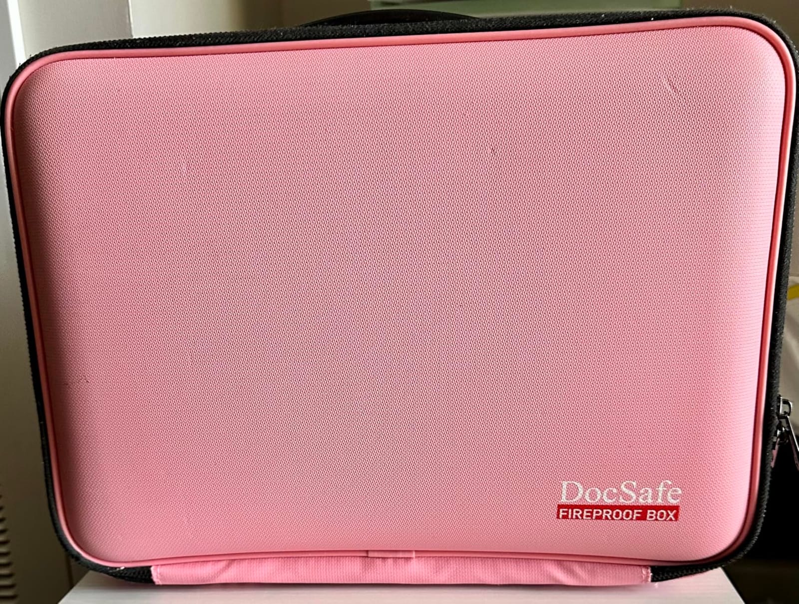 DocSafe Fireproof File Organizer with Lock, Hard-Shell Case Fireproof Document Box with 13 Pocket Accordion File Folder, Portable Home Office Travel Safe Storage customer photo 2