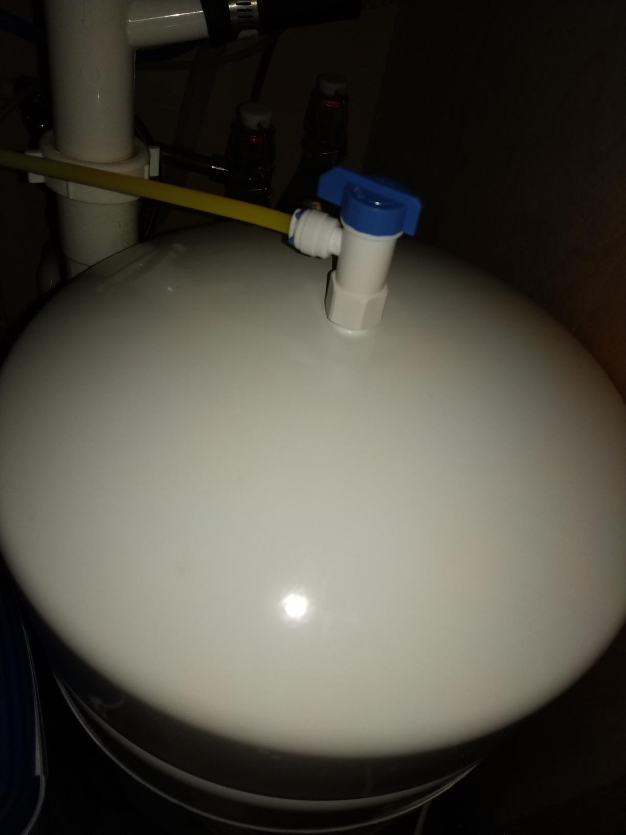 iSpring RO5004F Reverse Osmosis Water Filter with UV, SGS Tested PFAS and TDS Reduction, 500 GPD RO System Under Sink, 2:1 Pure to Drain, Tankless RO Water Filtration System, Filter Life Monitor customer photo 1