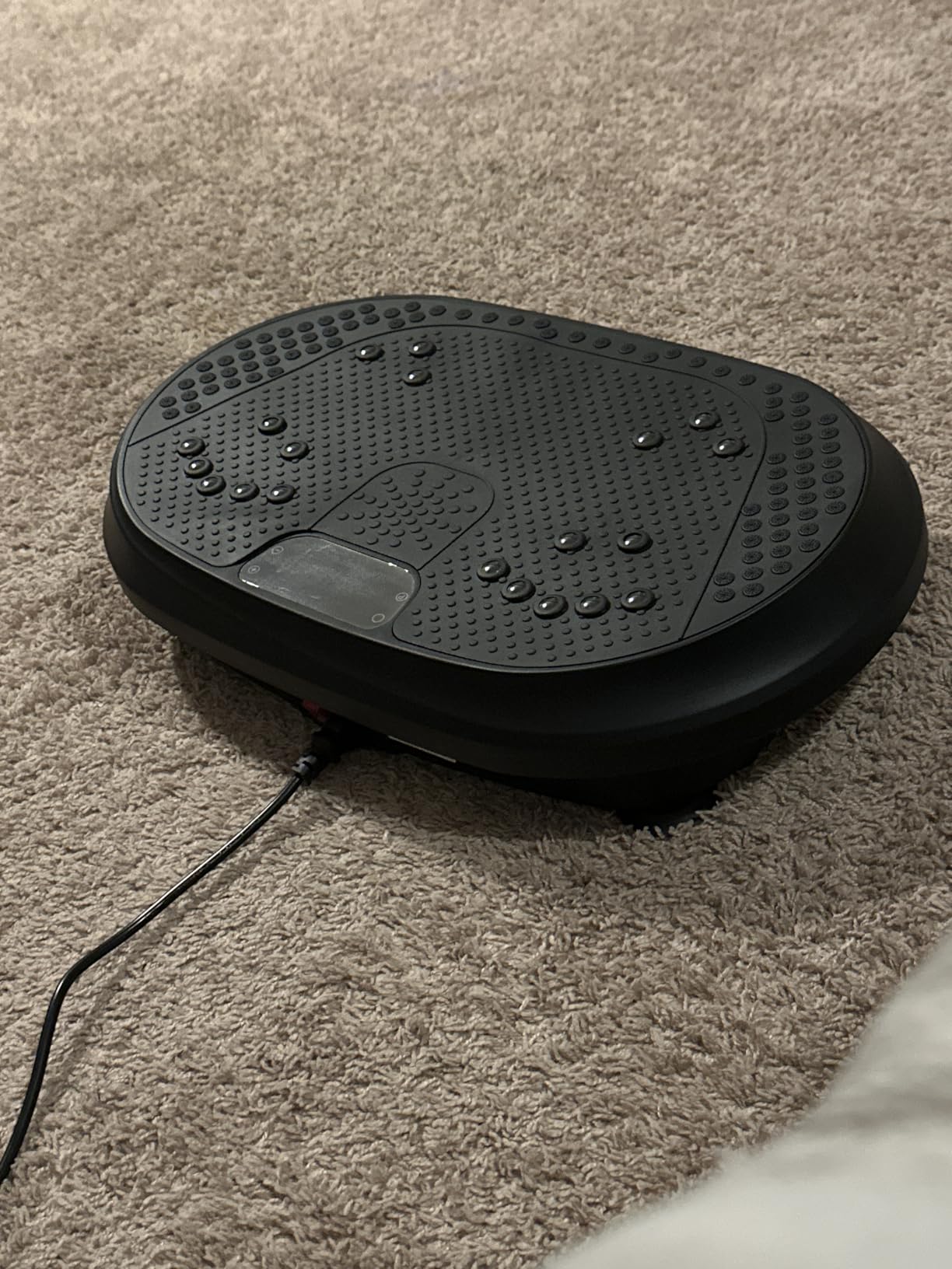 HVX Vibration Plate Exercise Machine 450 lbs Capacity Lymphatic Drainage | Vibrating Fitness Platform Full Body Shaker Workout Equipment Vibration Platform Machine Shaping Vibrate Board for Home Sport customer photo 2