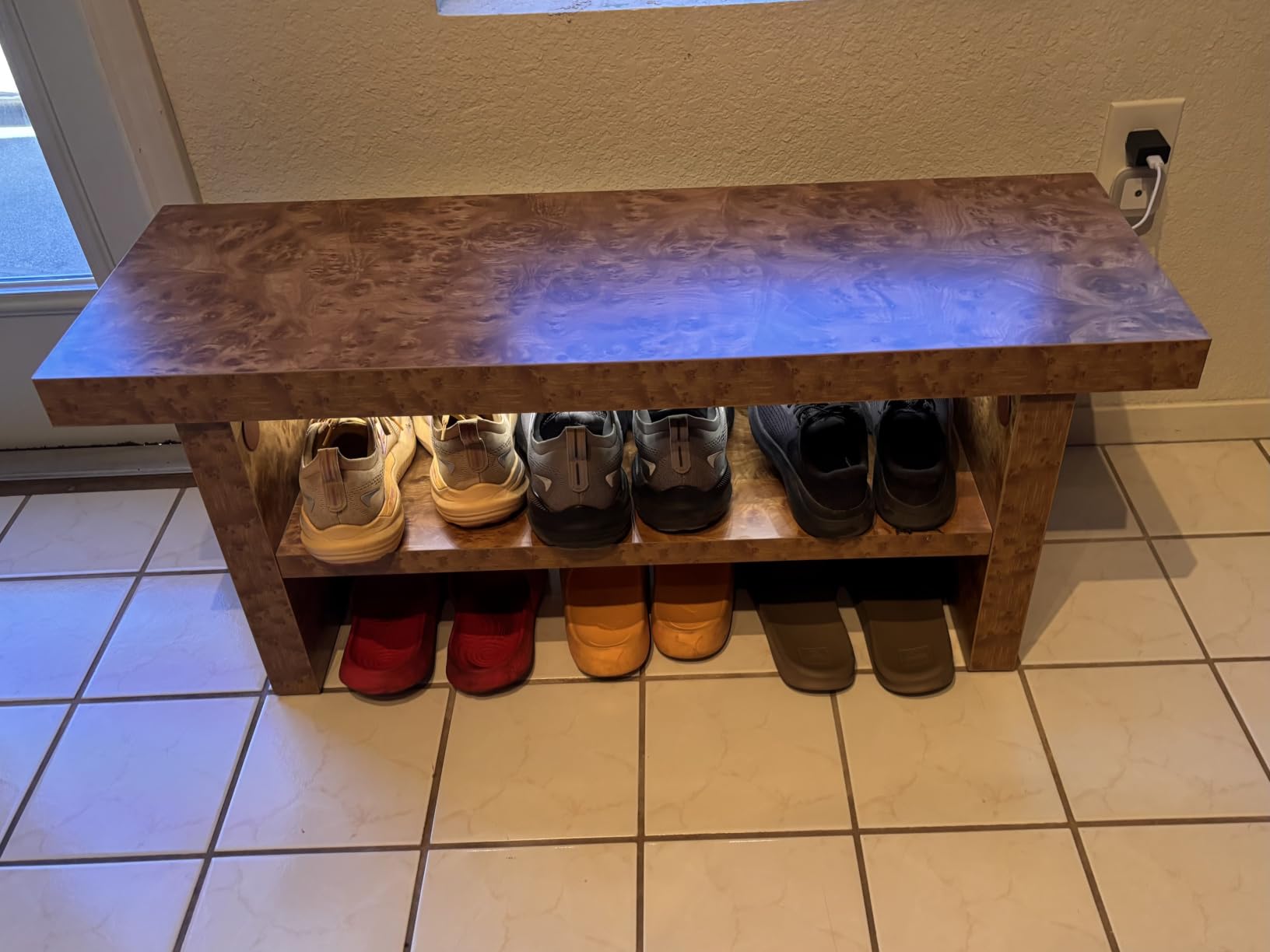 DWVO L-Shaped Storage Bench, 18