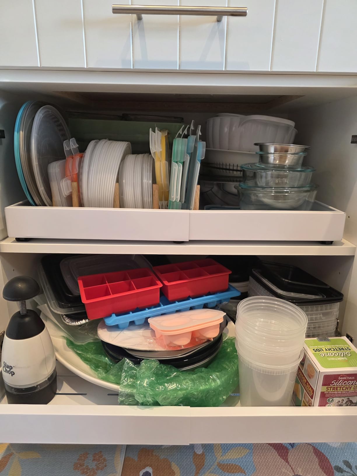 Seinloes 2 Pack Pull Out Cabinet Organizer for Wide Cabinets,Expandable 15.1