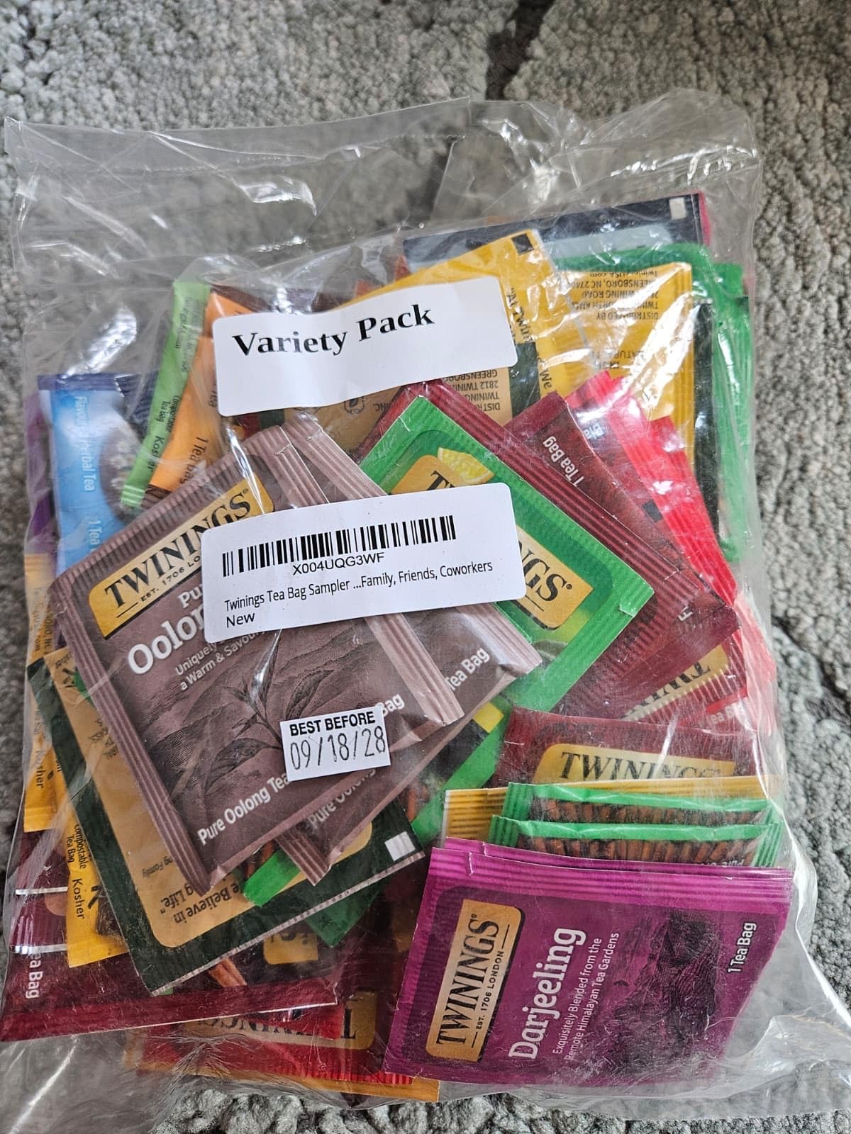 Twinings Tea Bag Sampler Assortment, Variety Pack (44 Count), 44 Unique Flavours for Tea Lovers: Women, Men, Couples, Family, Friends, Coworkers customer photo 1