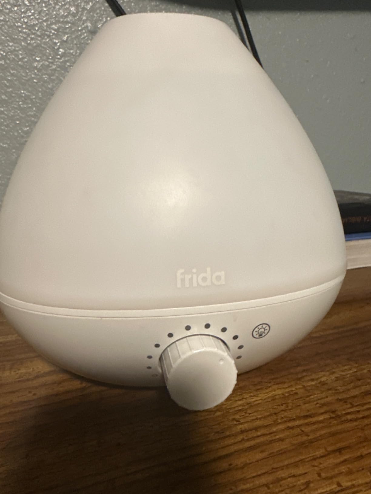 Frida Baby 3-in-1 Cool Mist Humidifier for Large Rooms & Bedroom, Diffuser | Allergy Relief, 60 Hour Runtime, Nightlight, Auto Shut-Off, Quiet, Carry Handle, Essential Oil Diffuser customer photo 1