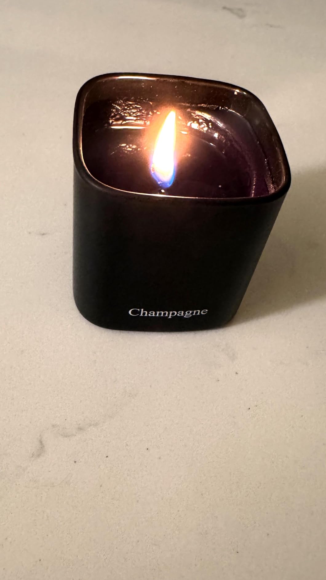 Luxury Scented Candle Set 3-Pack | Home Decor & Giftable Soy Candles | Champagne, Sandalwood & Amber | 75h Burn Time | Cotton Wick | Elegant Decorative Jars customer photo 2
