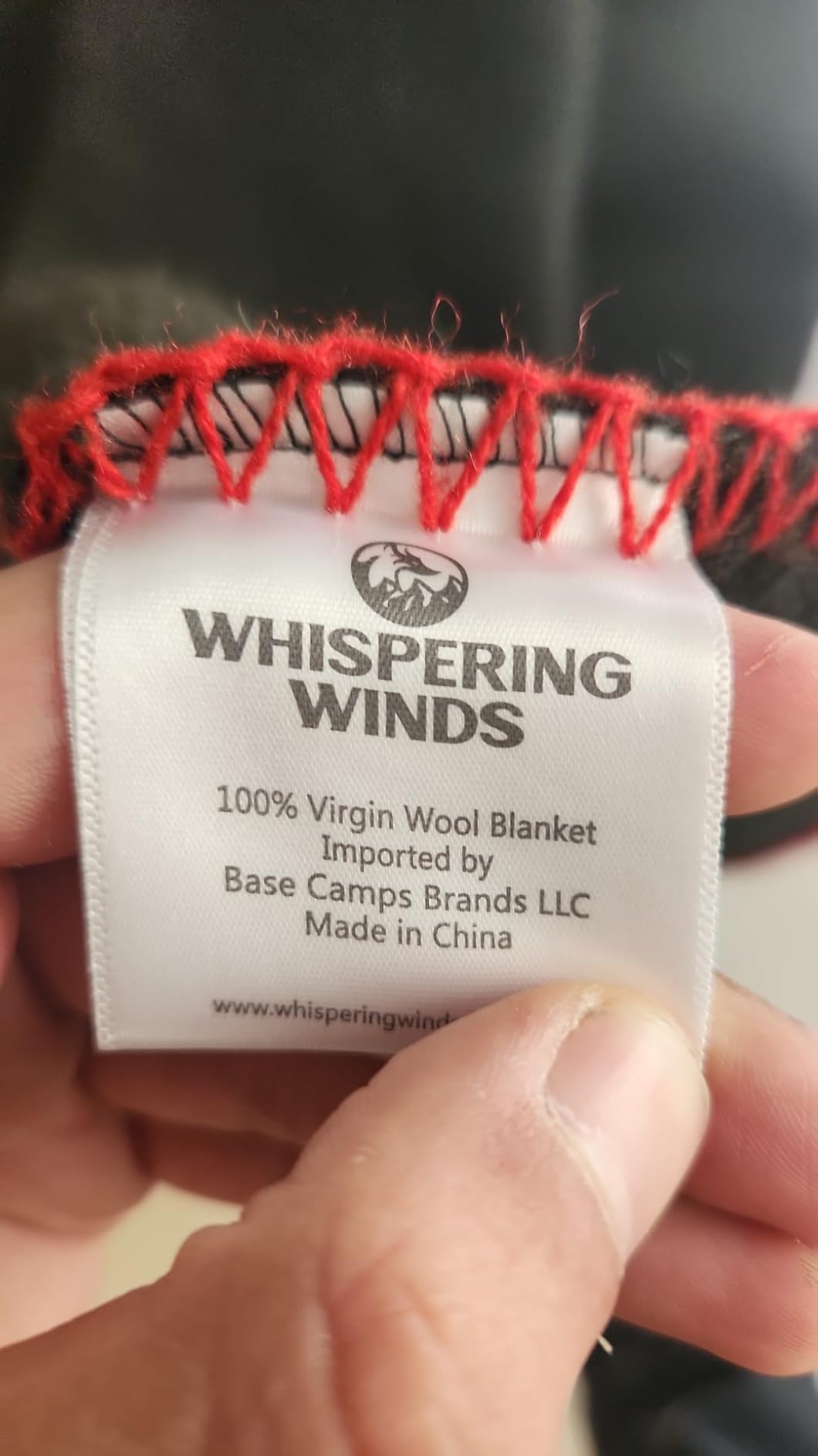 Whispering Winds 100% Wool Blanket, Premium Twin Size (62