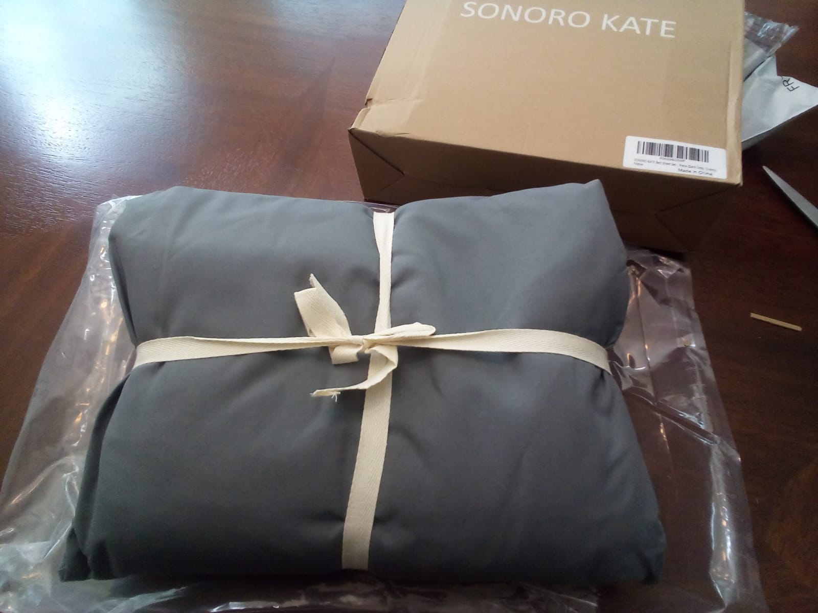 SONORO KATE 100% Viscose Derived from Bamboo_Sheets Queen Size,4PC | Cooling Bed Sheets for Hot Sleepers,Soft Breathable & Silky,16