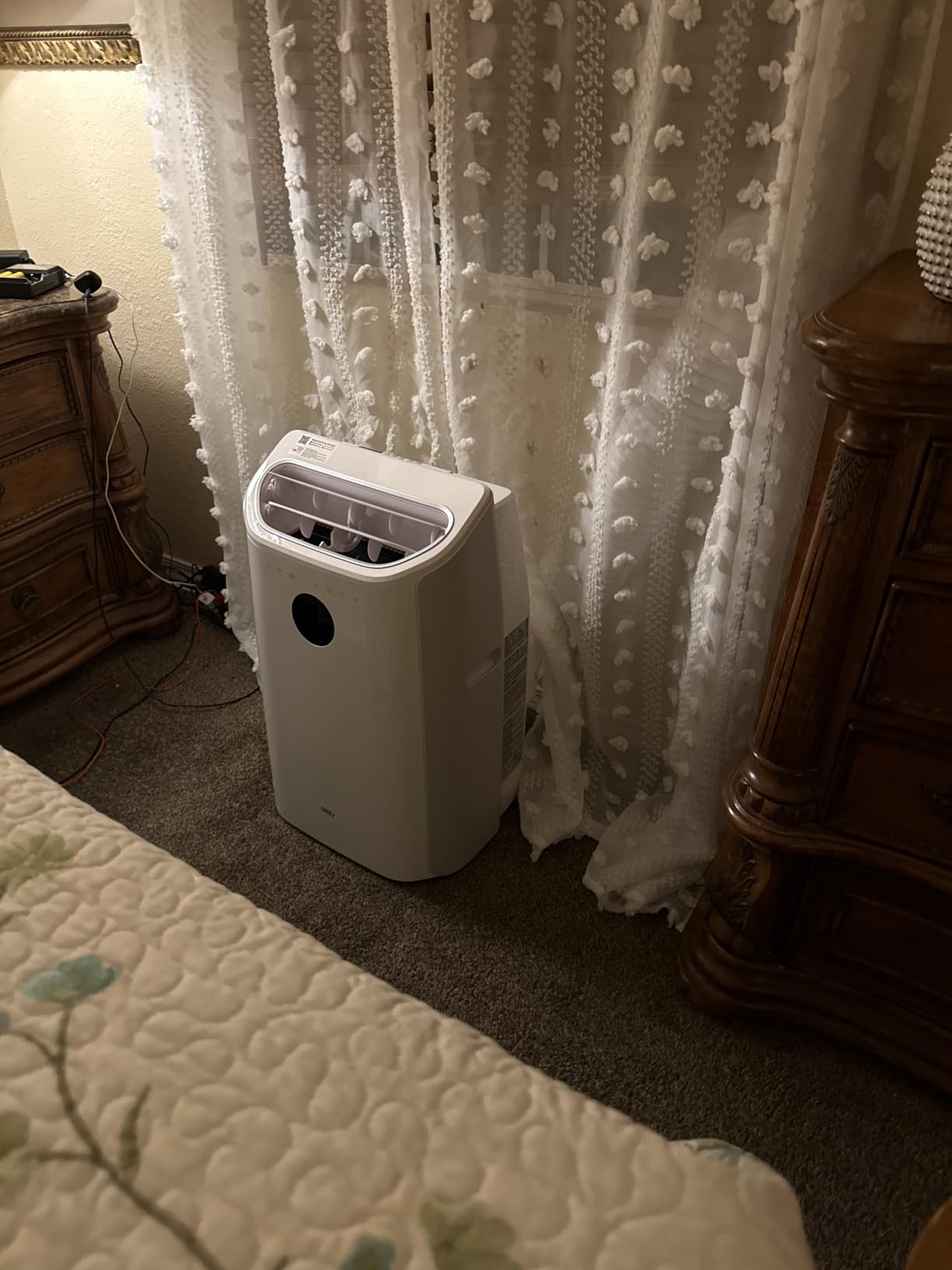 DREO Portable Air Conditioner 515S, 12000 BTU ASHRAE (8000 BTU DOE) Smart AC Unit for Bedroom with Drainage-free Cooling, Fan & Dehumidifier 3 in 1, APP/Voice/Remote, Quiet Standing AC for Room Indoors customer photo 2