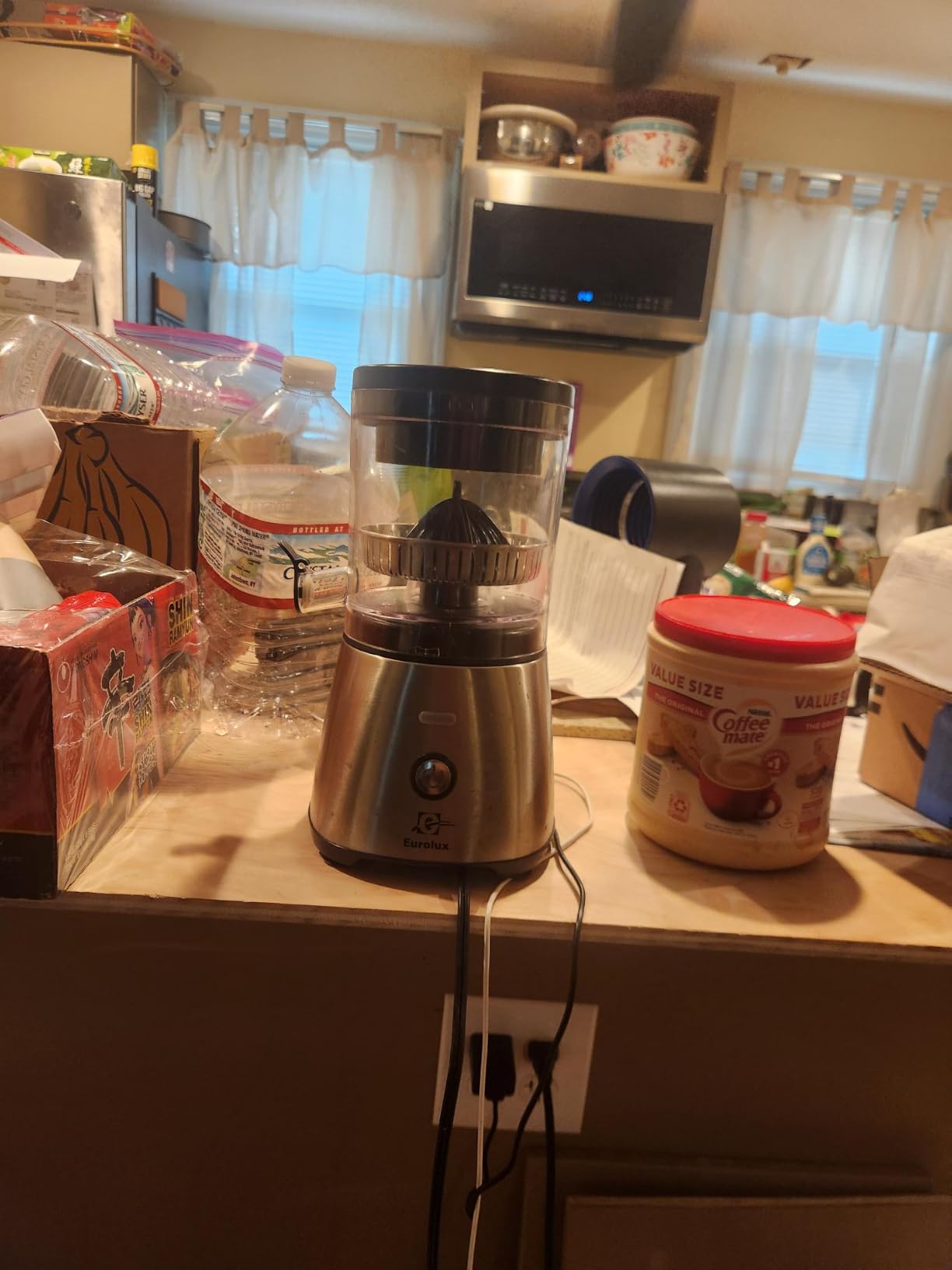 Eurolux Electric Citrus Juicer Stainless Steel | Premium Hands-Free One-Touch customer photo 1