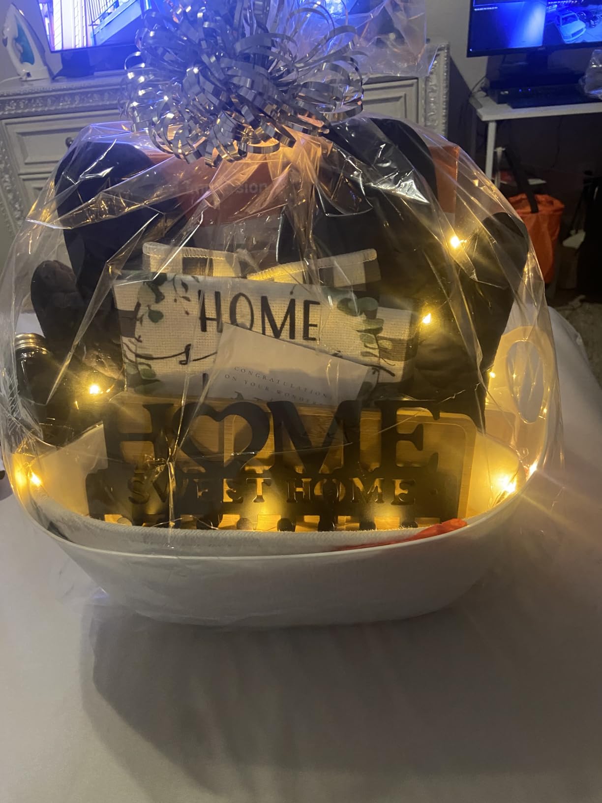 House Warming Gifts New Home,Unique Housewarming Baskets for Couples, Clients, Women, Men, Closing Gift for Home Buyers Realtors,First House Gift Ideas, New Apartment customer photo 2