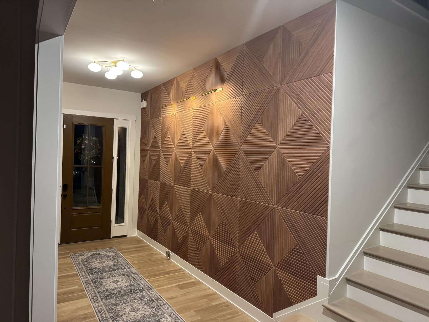 Soon Global Acoustic Wall Panels, Arcadian Vortex | 6-Piece 23.62 X 23.62 Inches, Sound Absorbing Panels, Peel and Stick Wall Panels, Acoustical Soundproof Wall Decor customer photo 1