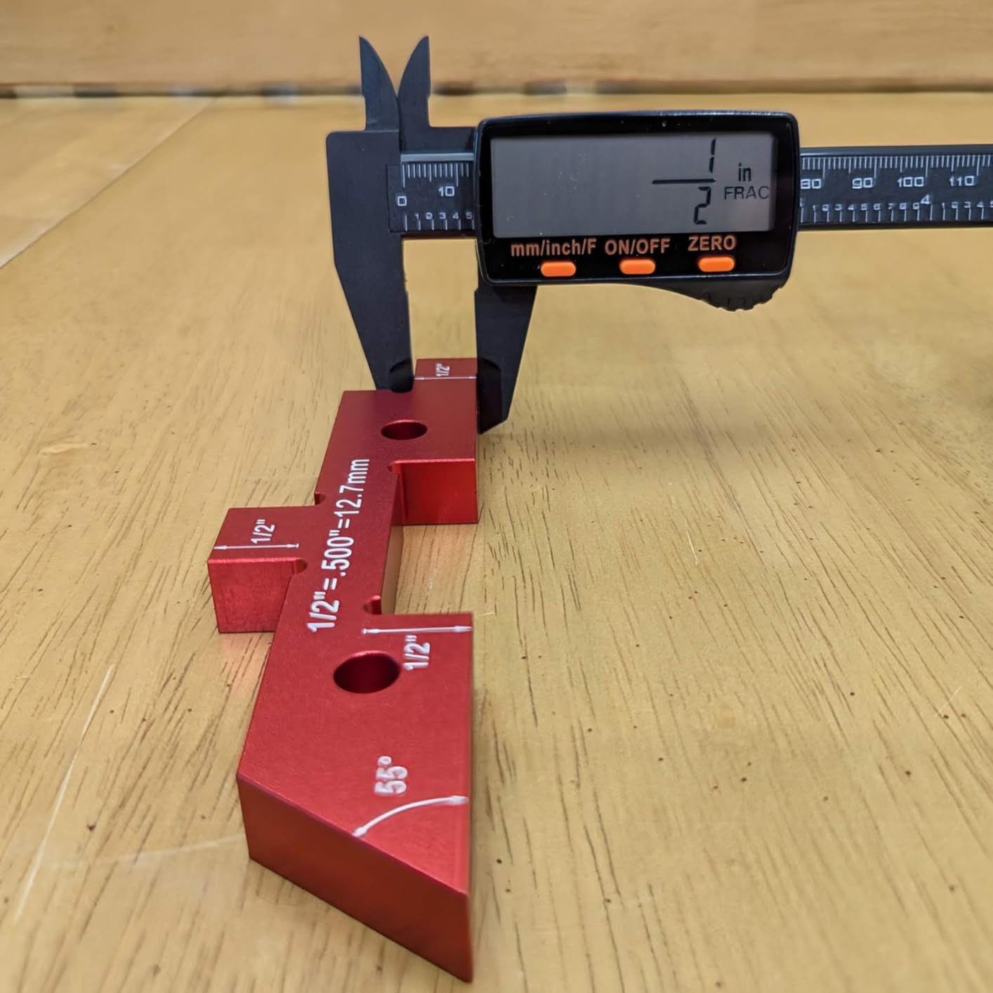 Table Setup Blocks for Woodworking, 14pcs Aluminum Alloy Precision Set up Bars, Precision Height, Depth, Angle & Fence Alignment Gauge Set customer photo 1