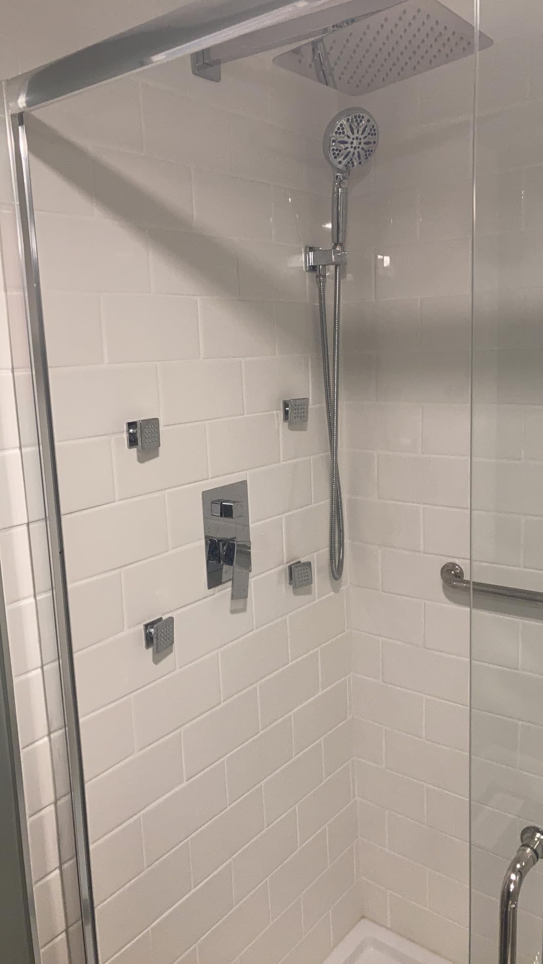 Shower System with Body Jets, Bostingner Four Modes Shower Faucet 12+6