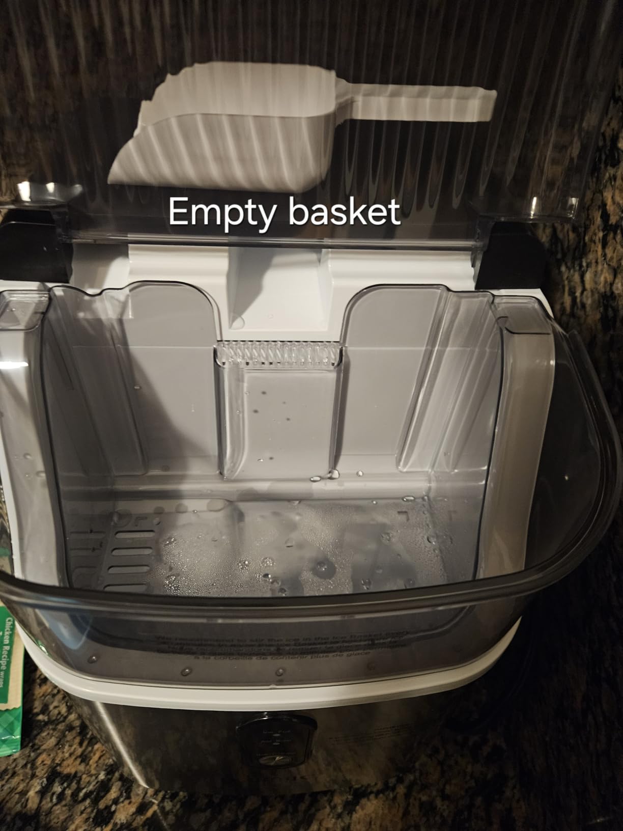 Kismile Nugget Ice Maker Countertop, 35 lbs/Day, Stainless Steel | Portable Sonic Ice Maker & Pebble Ice Machine, First Ice in 7 Mins, 43 dB Quiet, One-Touch Self-Cleaning for Home & Office customer photo 2