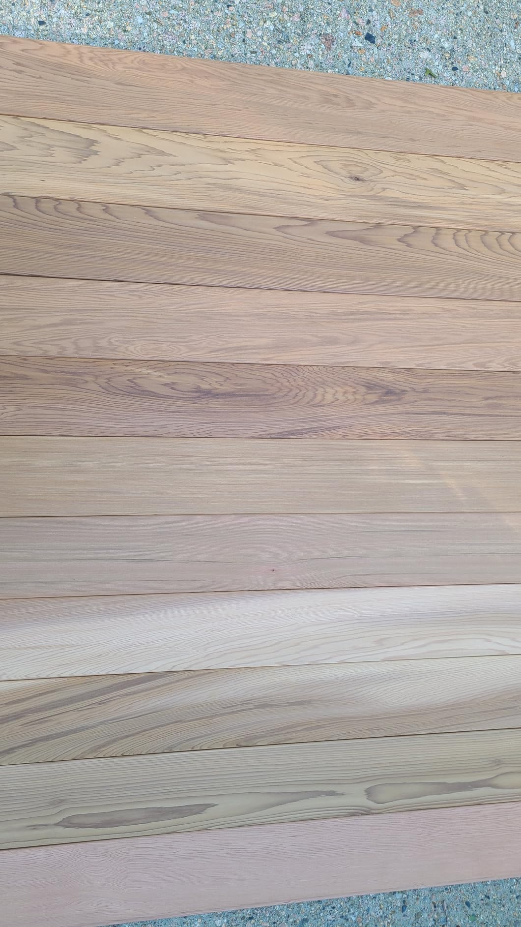 bingaai Cedar Tongue and Groove Wall Panels - 1/2