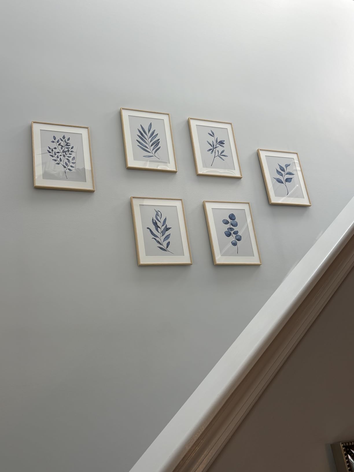 Framed Vintage Botanical Floral Wall Art, Rustic Flower Prints, 11x14 In | Set of 6 artwork, Prints with mat, Farmhouse nature wildflower paintings, Pictures for living room bedroom kitchen wall decor customer photo 1