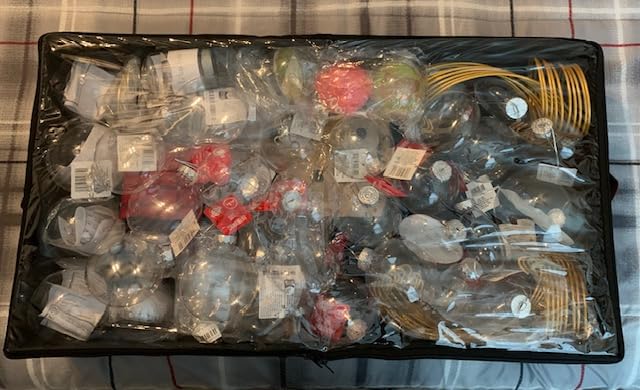 Under Bed Storage with Wheels 2-Pack, 66L Clear Lids, Rolling Storage Drawers for Clothes Shoes Blankets customer photo 1