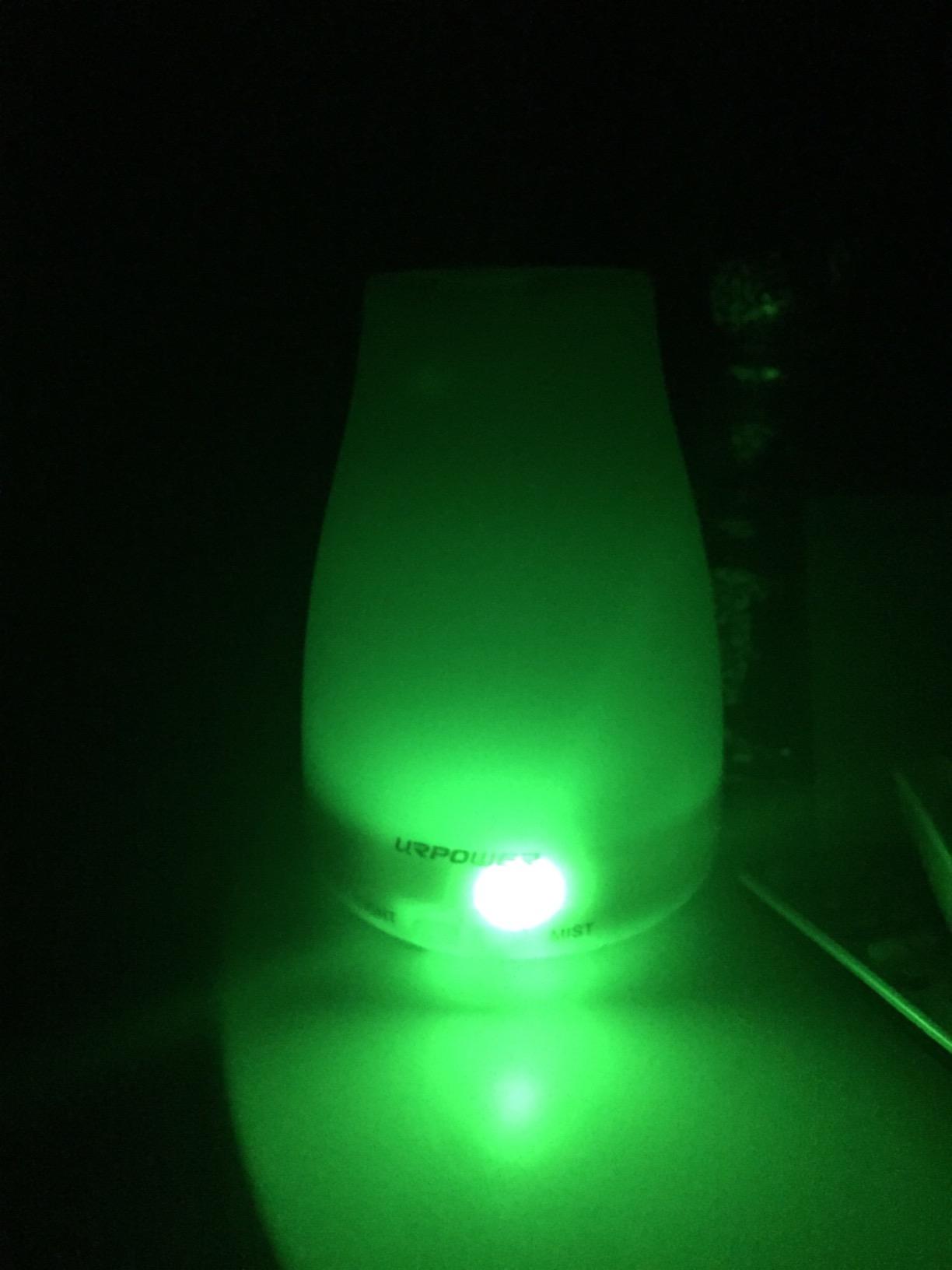URPOWER 150mL Essential Oil Diffusers for Home Aromatherapy Diffuser | With 7 Color Changing Lights, Timer & Auto Shut-Off Scent Diffuser for Bedroom, Office, Yoga customer photo 1