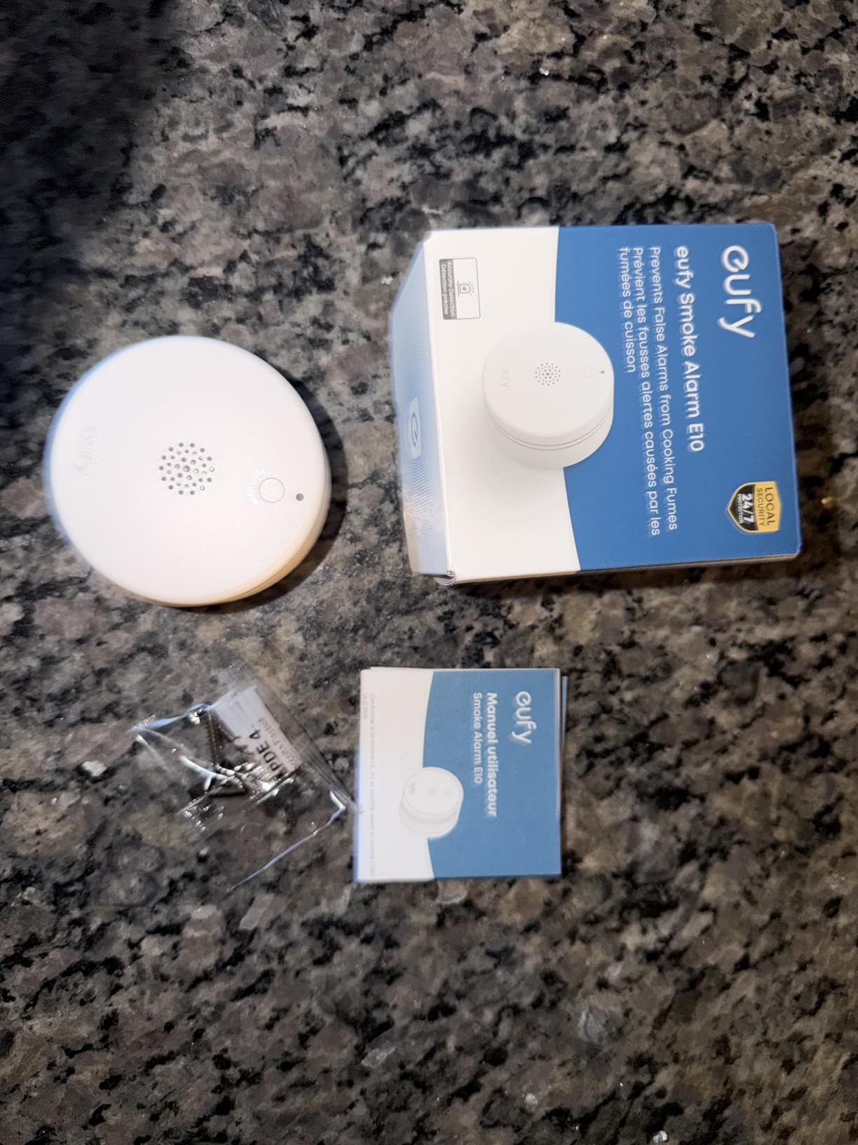 eufy Security Smoke Alarm E10, Ultra-Compact 70 mm Design, App Alerts Away from Home, UL 217 Compliance customer photo 2