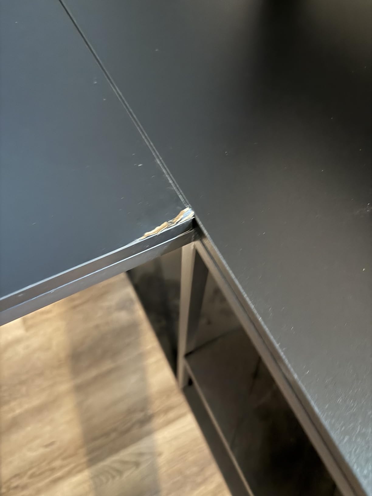 ADORNEVE Twin Size Loft Bed with Gaming Desk, RGB Hutch, Black customer photo 2