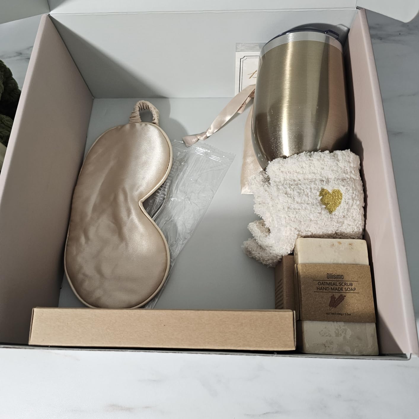 Luxury Spa Gift Basket for Women Self Care Kit, Hug in a Box, Get Well Soon Package, Thinking of You Gift, Birthday Box, Relaxing Set, Sympathy Present for Her, Mom, Wife, Sister, Friend customer photo 1