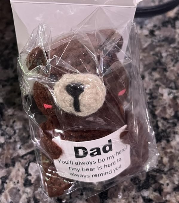 I Love You Gift for Him Boyfriend Husband, Gift for Birthday Fathers Day, to My Man Handmade Crochet, Funny Birthday Anniversary Valentine's Day for Men customer photo 1