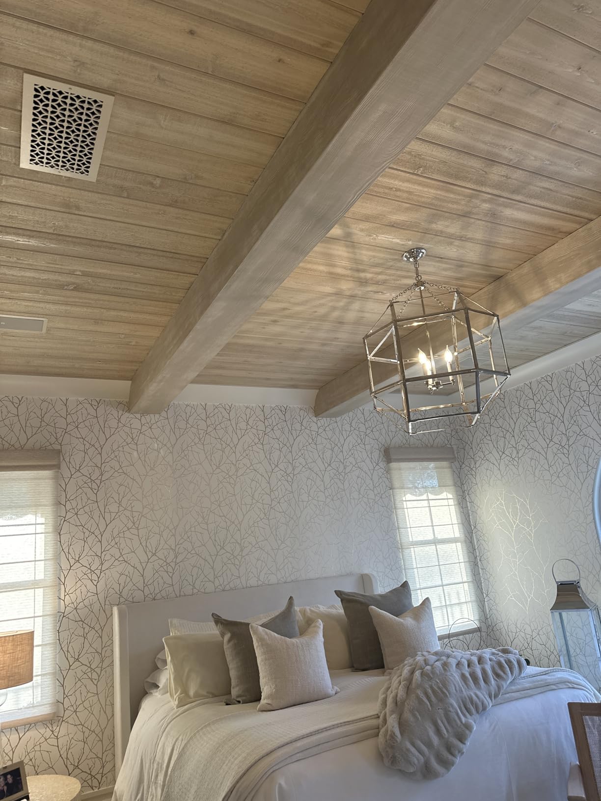 Heritage Timber Rustic Sawn Faux Wood Beam, 3-Sided (U-Beam), 3 1/2
