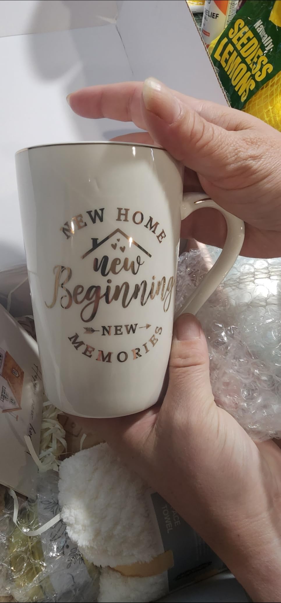House Warming Gifts New Home Gift Ideas Housewarming Gift Baskets Closing Gifts for Home Buyers Housewarming Basket for New House Apartment Present Set for Women Men Couple Homeowner Neighborhood customer photo 1