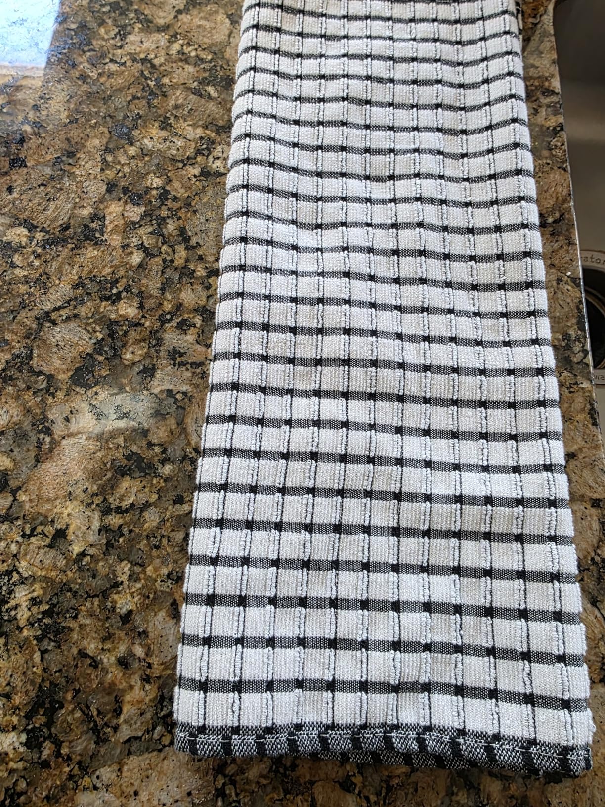 Homaxy Kitchen Towels and Dishcloths Set, Set of 8, Blue/Yellow/Red/Green | Cotton Terry Kitchen Dish Towels, Super Soft and Absorbent Dish Cloths, 16 x 25 and 12 x 12 Inches customer photo 2