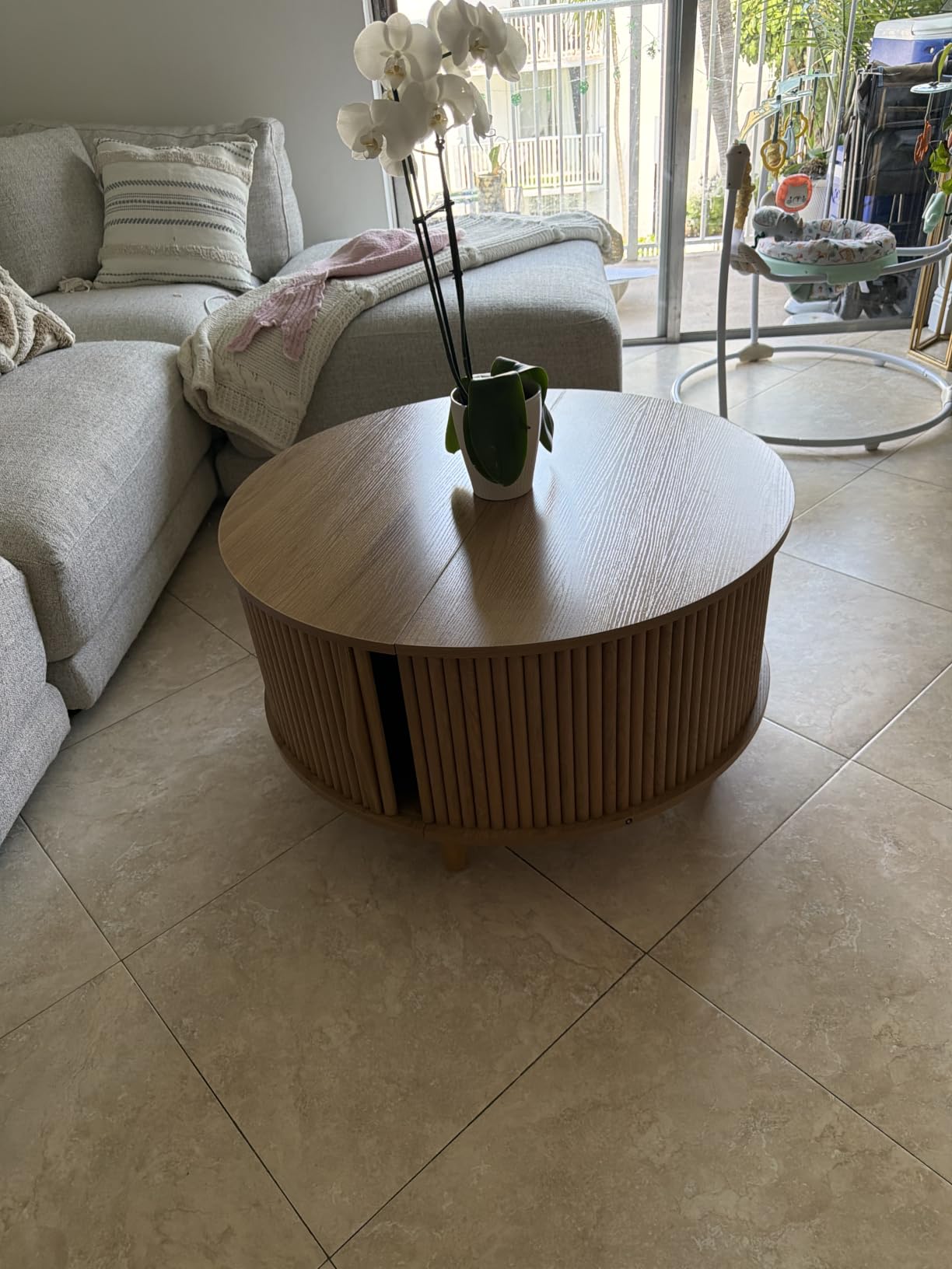 Lift Top Coffee Table with Storage for Living Room, 38
