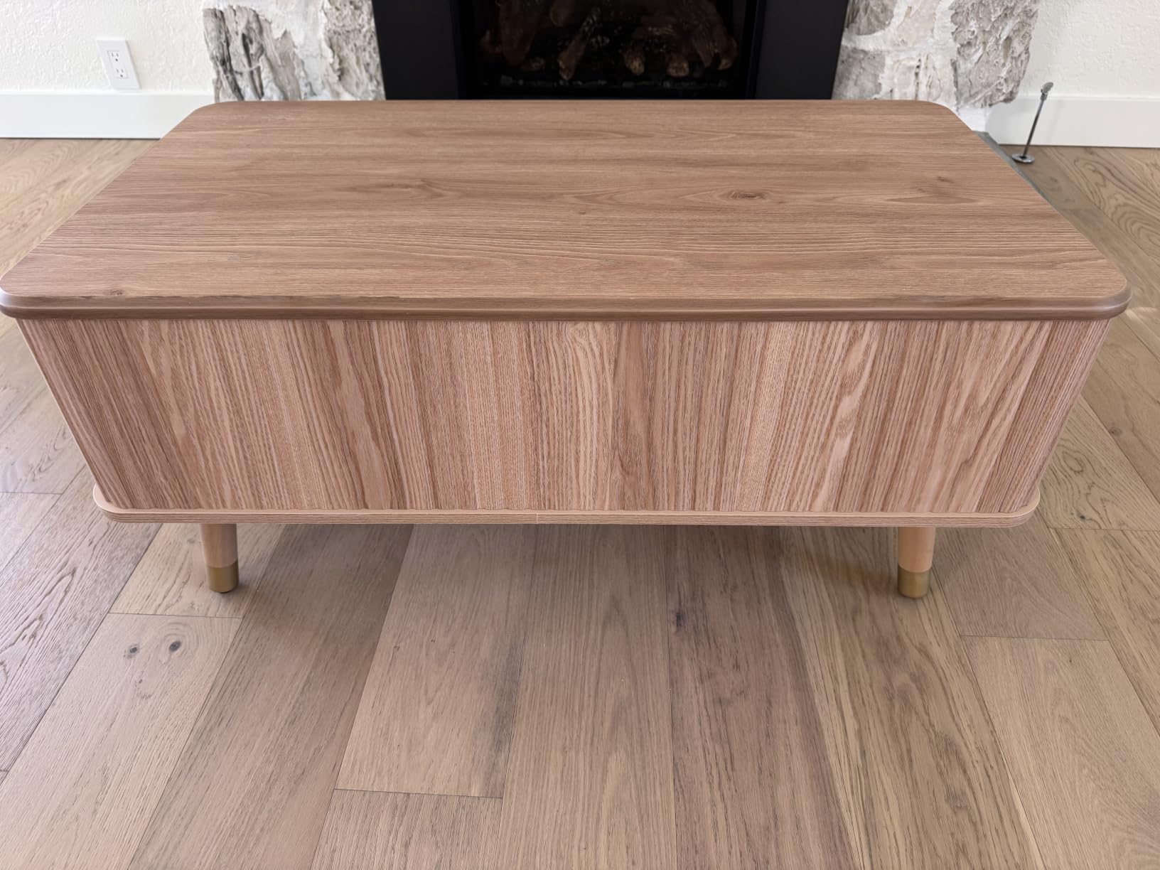 Lift Top Coffee Table with Storage for Living Room, 38
