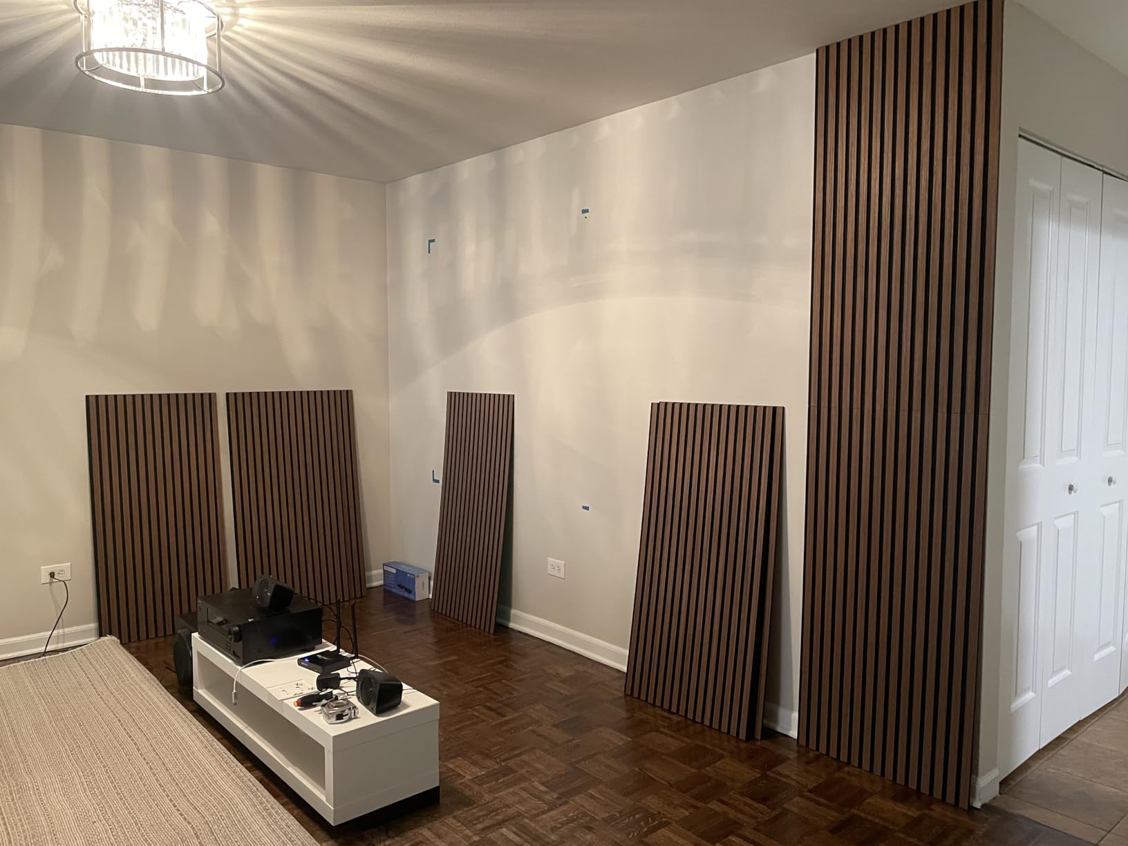 TONOR Wood Wall Panels for Interior Wall Decor-2 Pack 47.2