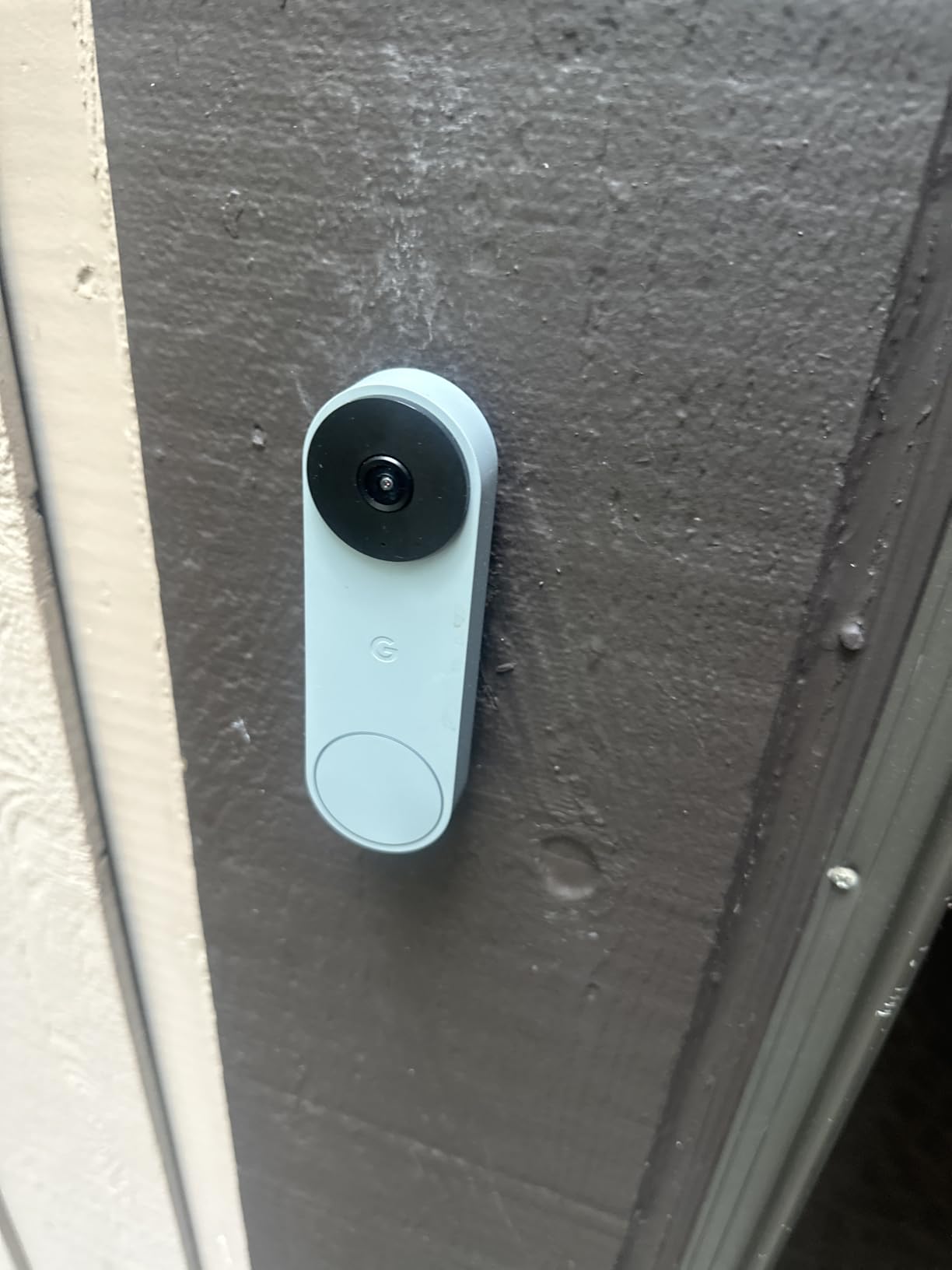 Google Nest Doorbell (Wired, 3rd Gen) - 2K Video, Live View - 2025 - Snow | Video doorbell, 2K HDR, intelligent alerts, color night vision, 2-way audio, works with Google Home & Gemini customer photo 2