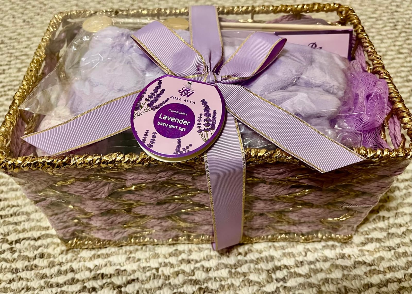 35 Pcs Coconut Vanilla Spa Gift Basket for Women & Men, Face Skin Care Set | Bath & Body Gift Set, Self Care Pamper Kit, Diffuser, Bath Bomb, Birthday, Christmas, Valentines, Mother Day, Anniversary customer photo 2