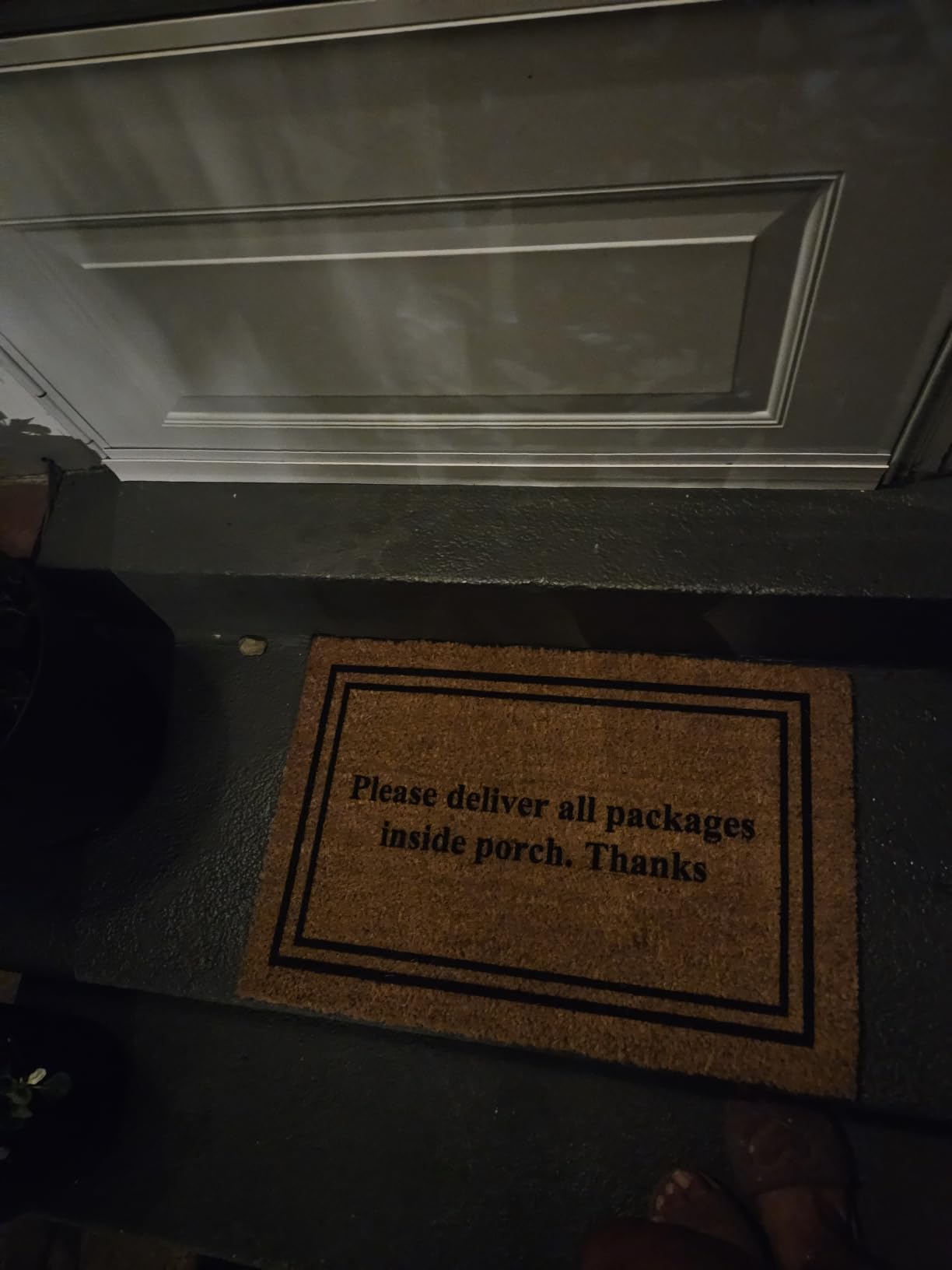Personalized Door Mat, Custom Coir Doormat, Customize with Text, Front Door Mat, Indoor/Outdoor, Housewarming, Heavy Duty Slip Resistant Backing, Natural Coir Material customer photo 2